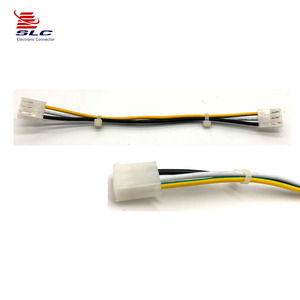 定制JST Sh JST-SH Gh 2.5毫米间距2P 3P，4P，5p连接器硅树脂带状电缆组件压接线束，带连接器 - Product Image 6