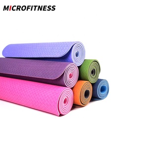 Groothandel Anti-Slip Milieuvriendelijke Lichtgewicht Duurzaam Tpe <span class=keywords><strong>Yoga</strong></span> Mat - Product Image 5