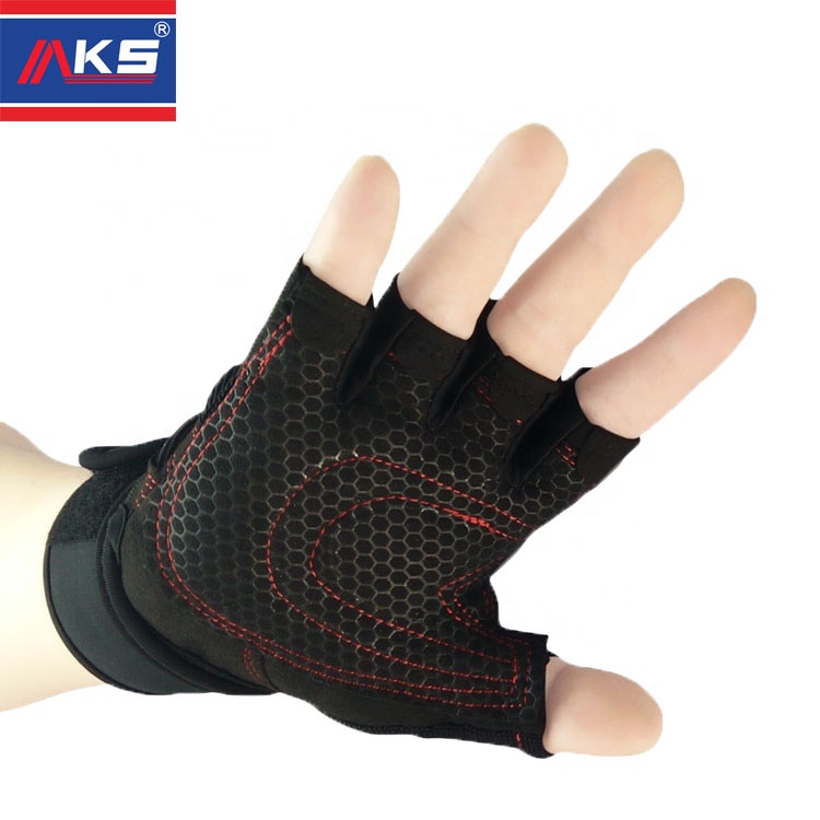 Перчатки для тяжелой атлетики, фитнеса, тренажерного зала, фитнеса, упражнений, велоспорта, перчатки без пальцев