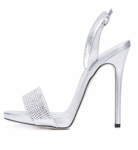 HMS69 2019 sottile di alta <span class=keywords><strong>tacco</strong></span> di cristallo sude marziali <span class=keywords><strong>sandali</strong></span> delle donne pattini di vestito tacchi - Product Image 6