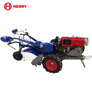 Chinese top quality agriculture power tiller two wheel farm walking tractor