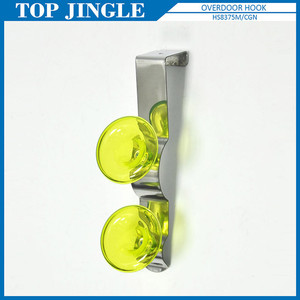 Cute Blue <b>Wall</b> Mounted Trumpet Design 3 Overdoor <b>Hooks</b> - Product Image 4