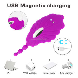 SacKnove Erotisches Silikon Unsichtbares Schmetterlings-Vibrations-Ei Kabelloses Ferngesteuertes G-Punkt Erwachsenen-Slip-Vibrator Sexspielzeug - Product Image 6