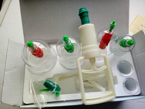 Hot Sale Chinesisch 6 Vakuum 6 billig hochwertige <span class=keywords><strong>Hijama</strong></span> nass Schröpfen setzt Tasse abc yx b g Tasse - Product Image 5