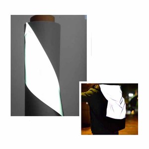 شريط أمان عاكس لخياطة الملابس, شريط أمان عاكس لخياطة الملابس مصنوع من البوليستر والقطن TC بألوان أبيض وأسود وفضي ورمادي ، يتميز بجودتها العالية - Product Image 6