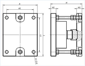 GWM400 Silo scala di compressione cella di carico 10ton 20Ton con kit di montaggio - Product Image 3