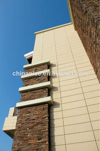 Panel de revestimiento de fachadas de terracota Fachada de Exteriores de muro cortina, decoración de interiores - Product Image 1