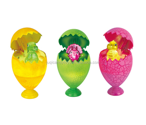 Juguetes sorpresa de huevo de caramelo de dinosaurio con caramelos de bombón Halal en Toy Heaven Confectionery para centros de comida al por mayor y tiendas divertidas - Product Image 4