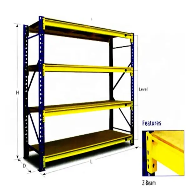 Jracking longspan kệ cho kho thiết bị lưu trữ