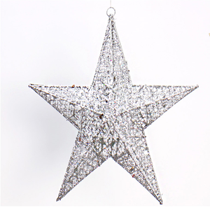 Arbre <span class=keywords><strong>de</strong></span> noël <span class=keywords><strong>de</strong></span> haute qualité, ornement suspendu, <span class=keywords><strong>étoile</strong></span> dorée <span class=keywords><strong>de</strong></span> noël - Product Image 5