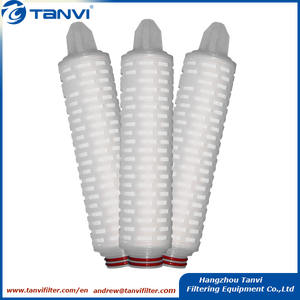 Promozionale di alta qualità 0.65 um pp cartuccia del filtro di profondità a pieghe - Product Image 1