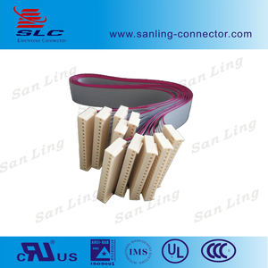 Custom 2 ~ 40 Pin conector del cable eléctrico 2468 cable plano con 2510 conector de vivienda - Product Image 2