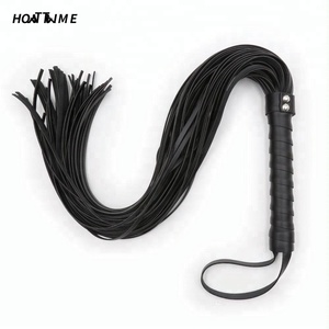 Sm Lederen Flogger Mannelijke Bondage Fetisj Seksspeeltje Spanking Koppels Speelgoed Nieuwigheid Spanking Flogger - Product Image 3