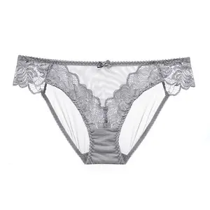 Groothandel Lingerie kant sexy transparante dames ondergoed vrouwen slips jong meisje slipje