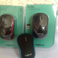 Mouse Wireless Logitech M185 OEM Terbaru