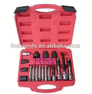 Conjunto de ferramentas alternativas, conjunto de ferramentas de carro com 18 peças, ferramentas para varredura, equipamento de garagem, 2014