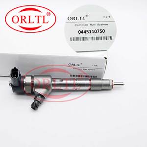 0445110750 común carril inyección de combustible 0 445, <span class=keywords><strong>110</strong></span>, 750 inyector assy combustible 0445 <span class=keywords><strong>110</strong></span> 750 inyector diesel Coche - Product Image 1