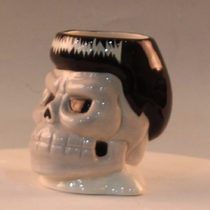 Tazza da Caffè in Ceramica Personalizzata Bianca e Nera per Halloween, Sicura per Alimenti, Adatta a Microonde e Lavastoviglie - Product Image 4