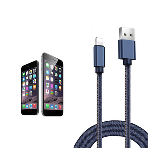Centra Vaquero de los datos del USB Cable de carga para el iPhone - Product Image 2