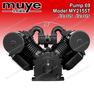 30hp Sắt bơm Mạnh đường kính Xi Lanh 155*2 + 65*2 piston máy nén khí đầu - Product Image 3