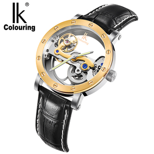 Orologio da Polso Meccanico Automatico Scheletrato IK Colouring 98393G da Uomo, Lusso con Cassa Trasparente, Relogio Masculino - Product Image 5