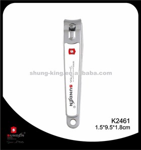 SUNDEN Stainless Steel <b>Nail</b> Clipper K2461 1.5x9.5x1.8cm Portable Straight Blade Finger <b>Nail</b> <b>Tool</b> - Product Image 2
