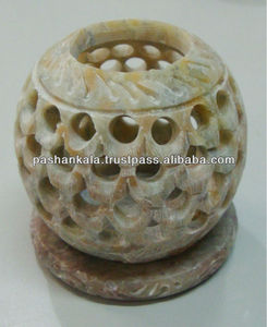 Lámpara Quemadora de Aceite Aromático con Diseño Tallado, Difusores de Aceite de Fragancia - Product Image 1
