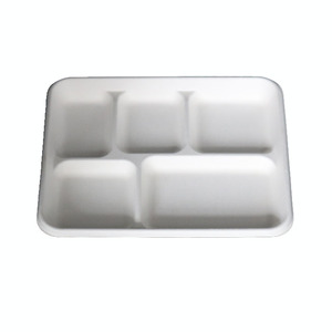 Assiettes à lunch biodégradables, assiettes écologiques à lancer rapide avec couvercle, expédition rapide, biodégradables, nouveau - Product Image 6