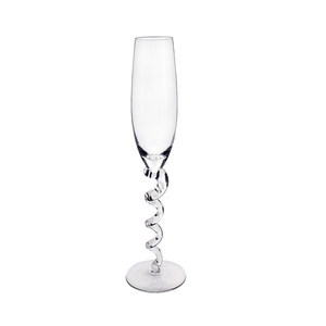<span class=keywords><strong>Flûtes</strong></span> <span class=keywords><strong>à</strong></span> <span class=keywords><strong>champagne</strong></span> transparentes, sans plomb, <span class=keywords><strong>cristal</strong></span> créatif, <span class=keywords><strong>en</strong></span> vrac, avec poignée <span class=keywords><strong>en</strong></span> spirale, 1 pièce - Product Image 1