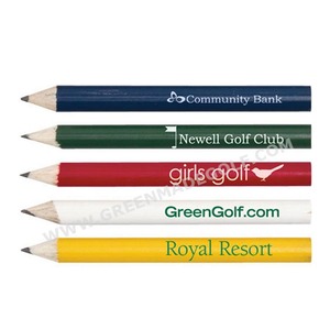 3.5&quot; <strong>Round</strong> <strong>Jumbo</strong> <strong>Pencils</strong> Custom logo Wood <strong>Pencil</strong> Printed Wooden Golf <strong>Pencils</strong>