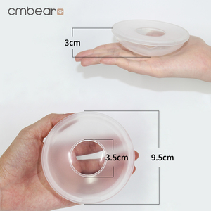 乳幼児用乳幼児用,ソフトシリコーン乳汁用プロテクター0 ~ 12ヶ月ベビーキッズ用 - Product Image 2