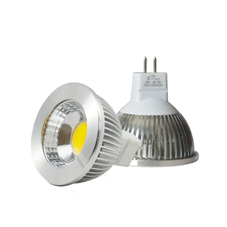 120v dimmable led mr16 cob led spotlight gu5.3 5w 450lm 2700k led spotlight ra>95