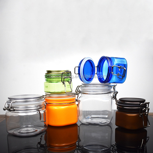 40ml-botella de plástico de 2000ml para mascotas tarro de <span class=keywords><strong>kilner</strong></span> con clip de metal superior para preservar - Product Image 2
