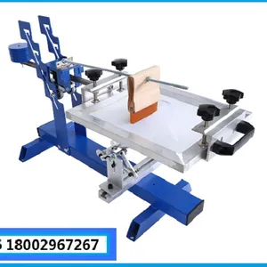 silk screen manual cylindrical round printer/screen printing machine for plastic/paper cup and bottle