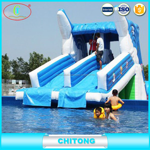 Big Kahuna Inflable Agua Salide/Gigante Tobogán Inflable Para La Venta - Product Image 3