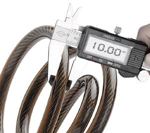 Khóa cửa không dây ngoài trời tùy chỉnh, khóa xe đạp, cửa cổng, hiên nhà, màu xanh dương, chất liệu ABS+Dây thép, chống nước IP55, 80cm, tương thích với IOS/Android, đạt chứng nhận ROHS/CE - Product Image 6