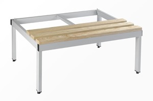 Khai Thác Mỏ Người Đàn Ông Trại Thợ Mỏ Khởi Động Locker Thép Băng Ghế Dự Bị Chuỗi Kim Loại Tủ Quần Áo Với Ghế Trước Tùy Chỉnh Kích Thước Thay Đổi Ghế - Product Image 5