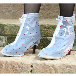 donne ingrosso antipioggia donne tacco alto pioggia copriscarpe - Product Image 3