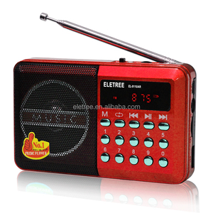<span class=keywords><strong>Radio</strong></span> Digitale Portatile Mini FM Eletree con Scansione Automatica e Ingresso USB/TF per Bambini - Product Image 3