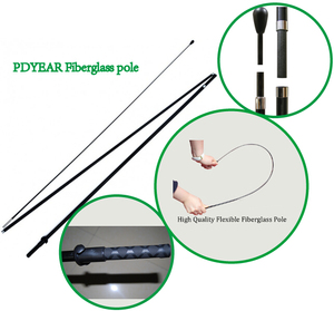 Ensemble de drapeaux à plumes à base de piquet doublement imprimés de 7, 11 et 16 pieds - Product Image 3