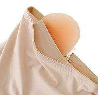 Coussinets rehausseurs de fesses pour femmes de haute qualité, en silicone nude amovibles