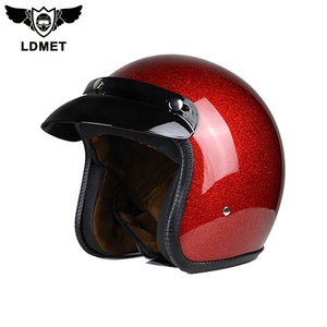 Proveedor china con confianza punto CE cartification de la cara abierta del casco escamas de metal - Product Image 3
