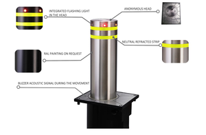 Producto de seguridad en carretera Bollard Flexible coche Automat <span class=keywords><strong>aparcamiento</strong></span> advertencia bolardos - Product Image 2