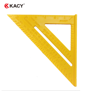 Strumento di Layout quadrato angolo di plastica quadrato righello per carpentiere triangolo destro, piazza di plastica - Product Image 3