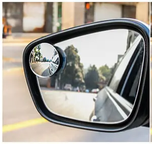Auto 360 Wide Angle Round Convex Mirror Car Vehicle Side Blindspot Blind Spot Mirror Wide RearView Mirror
