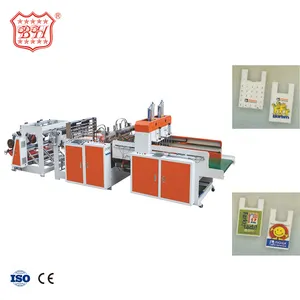 High Speed T Shirt Plastic Bag Making Machine