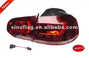 用于 vw golf gti mk6 的 led 尾灯