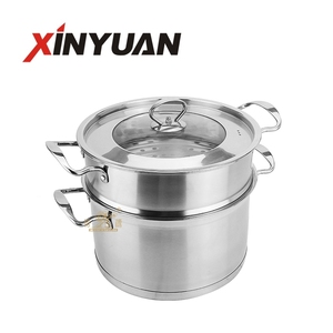 Casserole en acier inoxydable promotionnelle à prix abordable, Couscoussier en acier inoxydable - Product Image 3