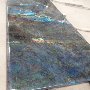 Granite 96 inch nhà bếp màu xanh đá <span class=keywords><strong>Countertop</strong></span> trắng đá cẩm thạch tự nhiên lớn màu xanh Granite tấm cho phòng khách đá Granite nhân tạo - Product Image 5