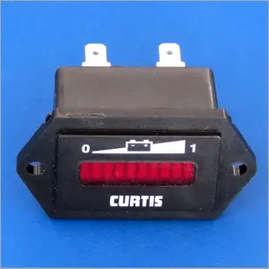 CURTIS Elektrische Auto Instrumentenpaneel Model 906 Batterij Brandstofmeter